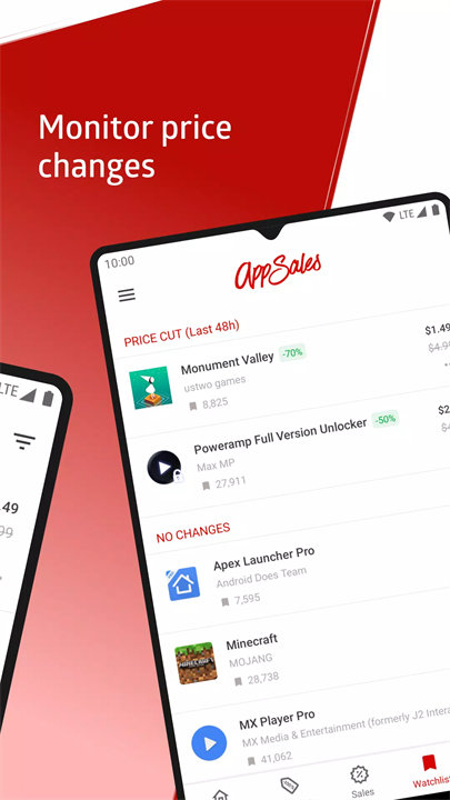 AppSales screenshot