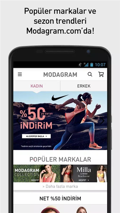 Modagram screenshot