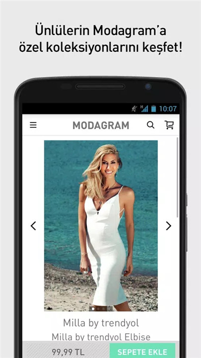 Modagram screenshot