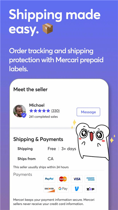 Mercari screenshot