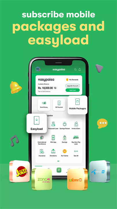 easypaisa screenshot