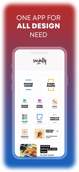 Socially App screenshot