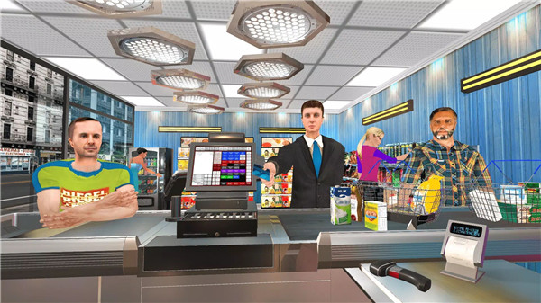 Supermarket Simulator 3D Games screenshot