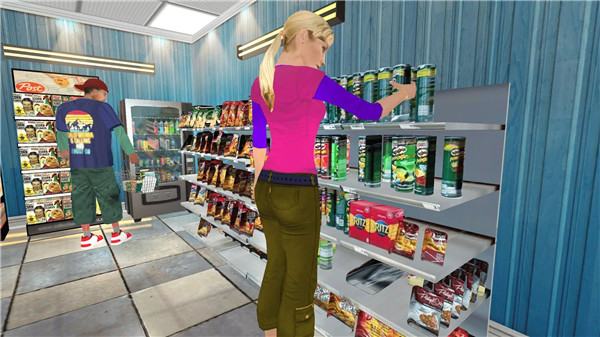 Supermarket Simulator 3D Games screenshot