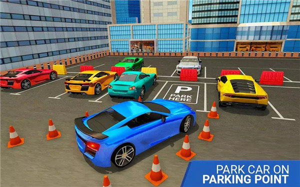 Advance Car Parking Car Games screenshot