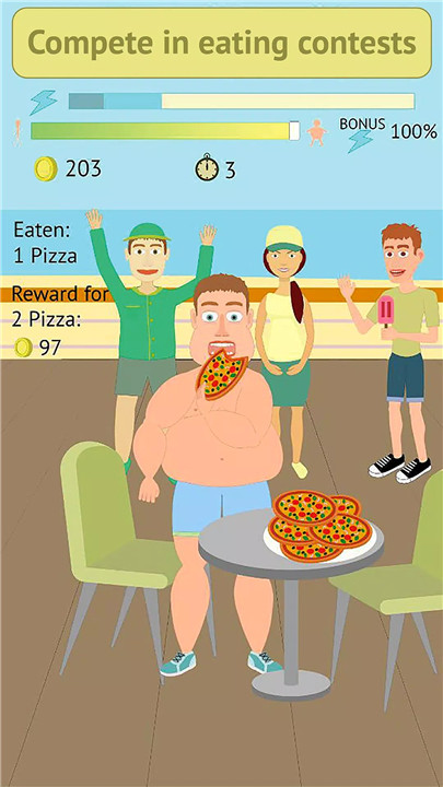 Eat and Run Clicker screenshot