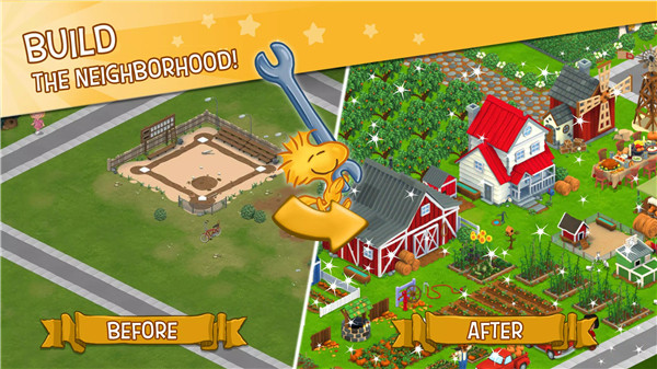 Snoopys Town Tale CityBuilder screenshot