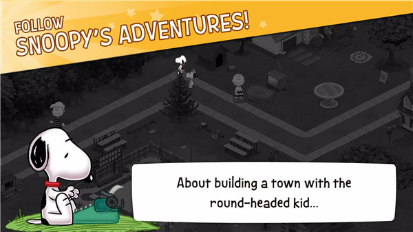 Snoopys Town Tale CityBuilder screenshot