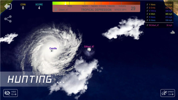 Hurricane.io screenshot