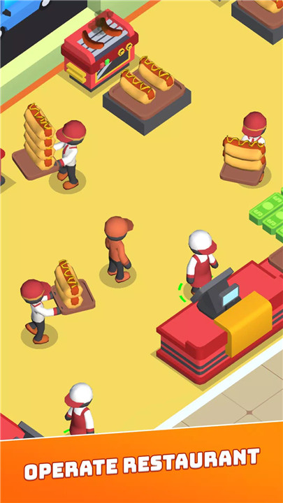 Hotdog Bitte: Idle Tycoon screenshot