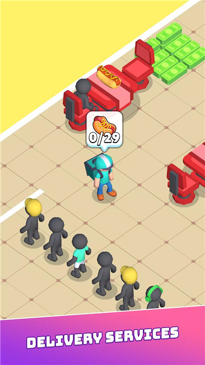 Hotdog Bitte: Idle Tycoon screenshot