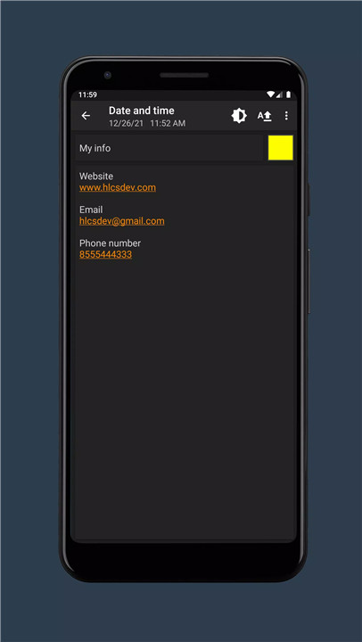 Notepad Notes screenshot