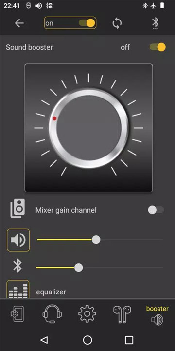 Bluetooth Audio Widget Battery screenshot