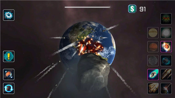 Planet Smash Destruction Games screenshot