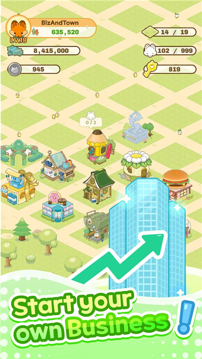 Biz and Town: Business Tycoon screenshot