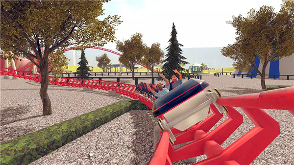 Roller Coaster Simulator Game screenshot