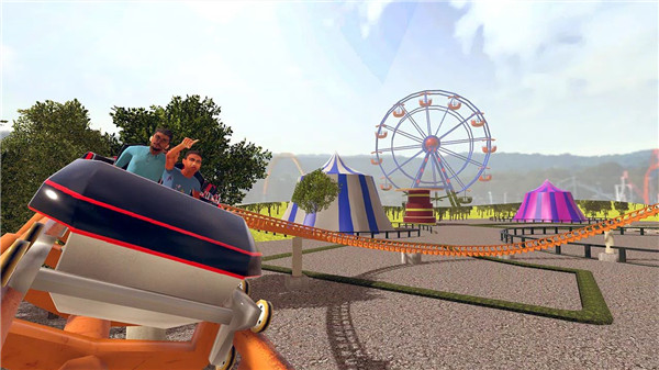 Roller Coaster Simulator Game screenshot