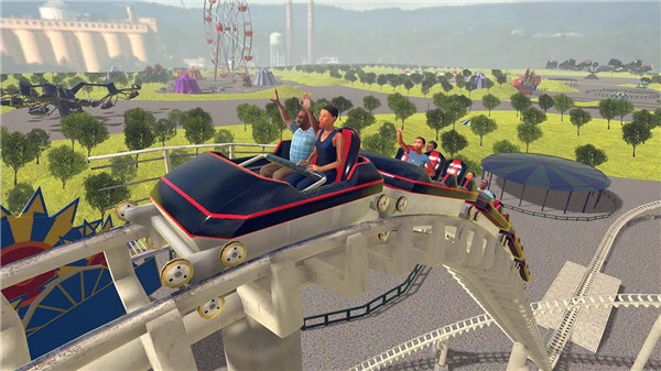 Roller Coaster Simulator Game screenshot