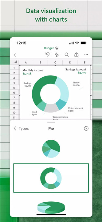 Microsoft Excel: Spreadsheets screenshot