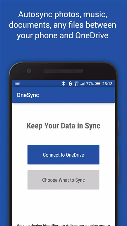 OneSync screenshot