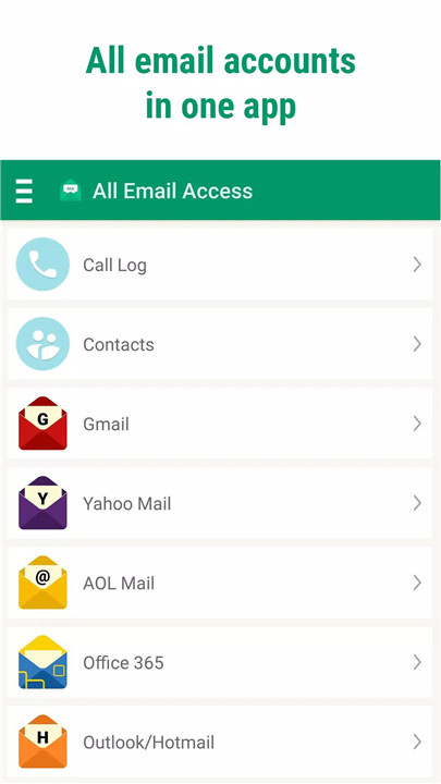 All Email Access screenshot