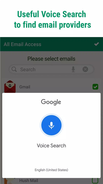 All Email Access screenshot