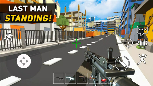 Pixel Danger Zone:Battleroyale screenshot