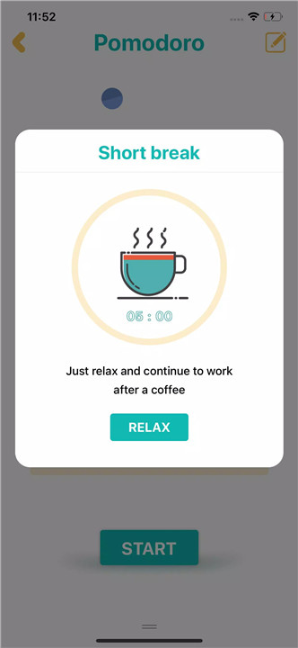 Pomodoro screenshot