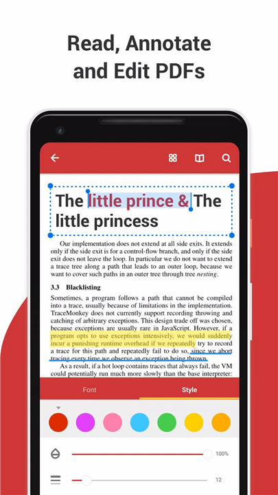 PDF Reader Plus screenshot