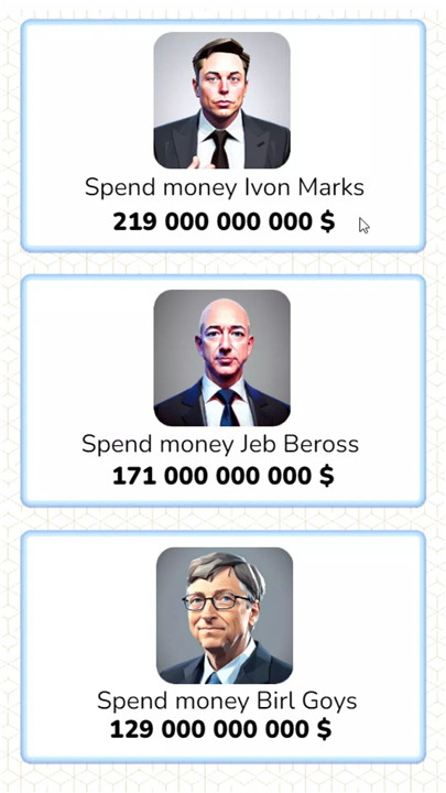 Spend Billionaire Money screenshot