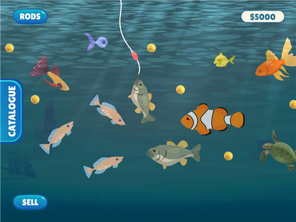 Fish Catching - Cat Fish Game screenshot