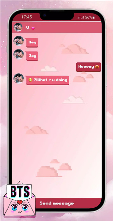 BTS Messenger : Chat Simulator screenshot