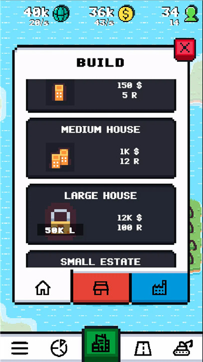 Pixel City: Idle Tycoon screenshot