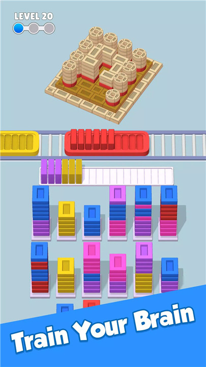 Bricks Sort : Construction 3D screenshot