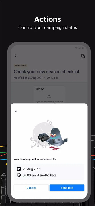 Zoho Campaigns screenshot