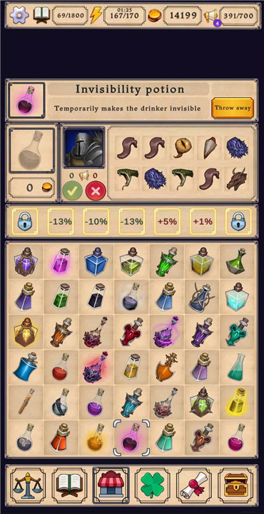 Potion shop: Alchemy Simulator screenshot