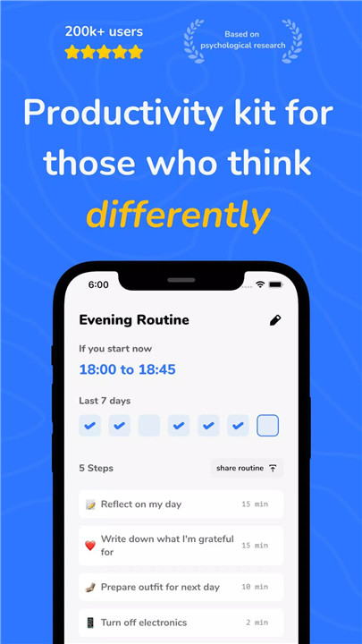 RoutineFlow: Routine for ADHD screenshot