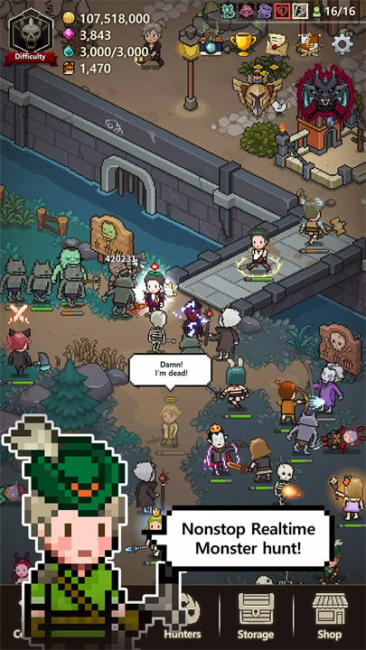 Evil Hunter Tycoon screenshot