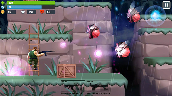 Metal Brother. 2D Offline Game screenshot