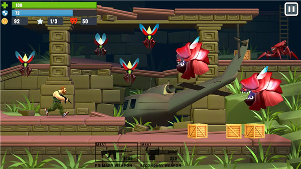 Metal Brother. 2D Offline Game screenshot