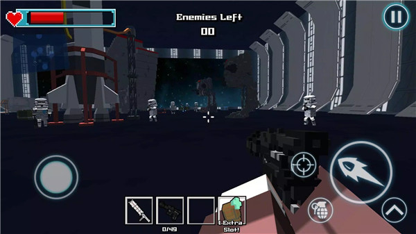 Blocky Solo Infinite Galaxy screenshot