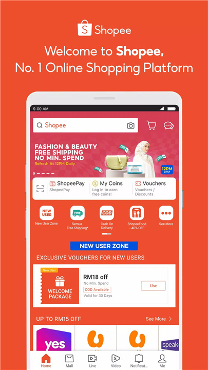 Shopee MY screenshot