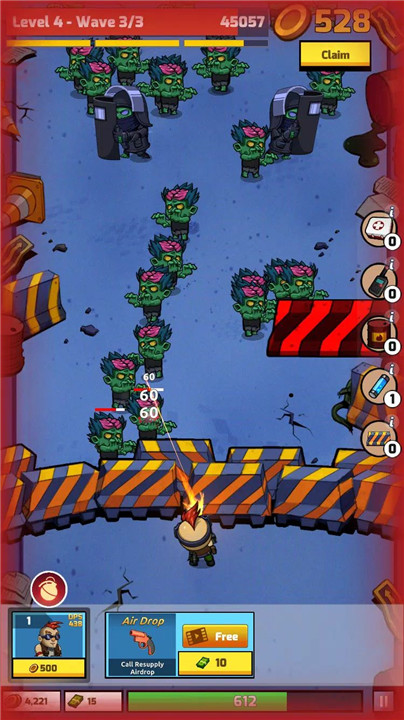 Zombie Idle Defense screenshot