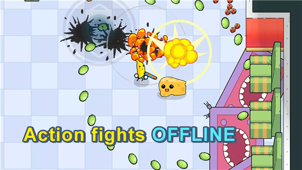 Stickman Banana Roguelike RPG screenshot