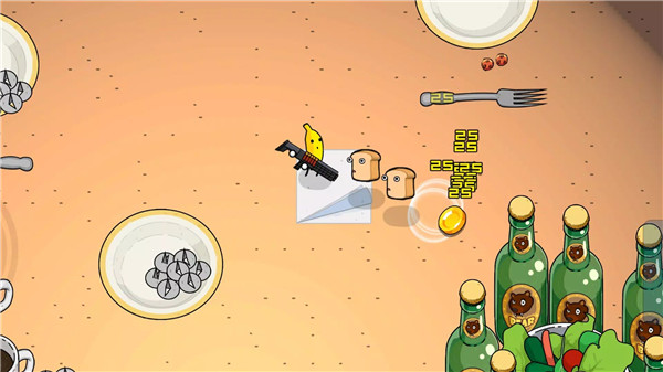 Stickman Banana Roguelike RPG screenshot