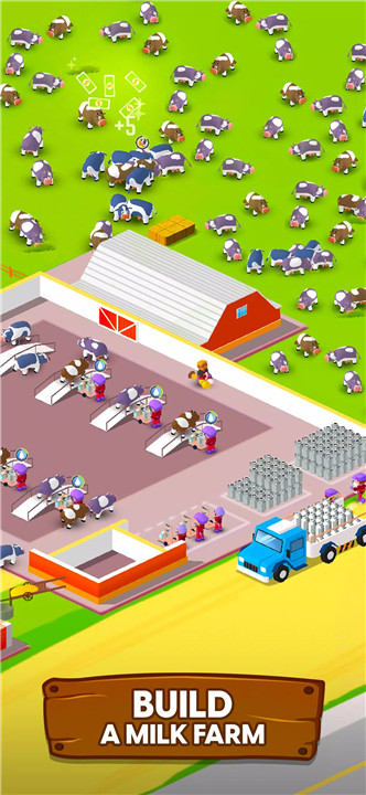 Milk Farm Tycoon screenshot