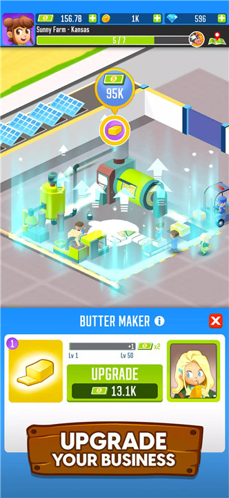 Milk Farm Tycoon screenshot