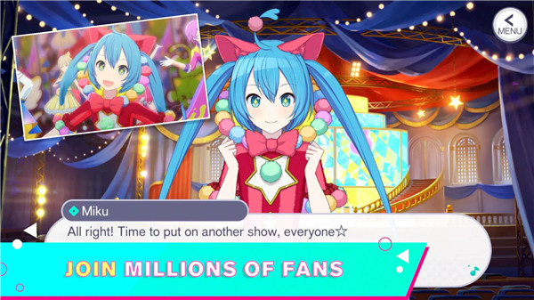 HATSUNE MIKU: COLORFUL STAGE! screenshot