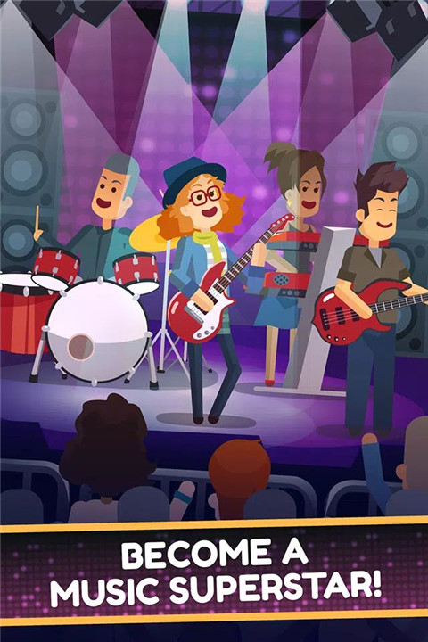 Epic Band Rock Star Music Game screenshot