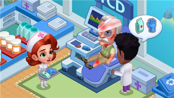 Hospital Frenzy: Clinic Game screenshot